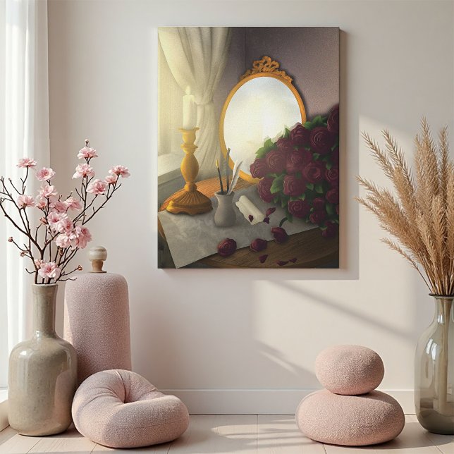 Vintager Schreibtisch Leinwanddruck (Von Creator hochgeladen)