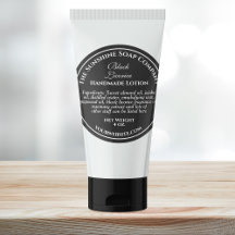 Vintager Schwarz mit weißer Seife Kosmetik