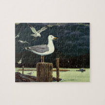 Vintager Seagull-Halssteg, Meervögel
