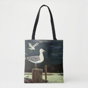 Vintager Seagull-Halssteg, Meervögel Tasche
