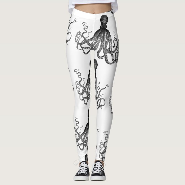 Vintager Seezunge Leggings (Vorderseite)