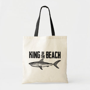 Vintager Shark Beach King Tragetasche