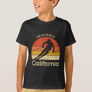 Vintager Ski Himmlisch California T-Shirt