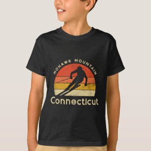 Vintager Ski Mohawk Berg Connecticut T-Shirt