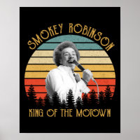 Vintager Smokey Robinson the King of Motown