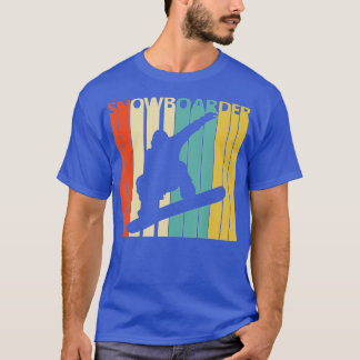 Vintager Snowboardsport T-Shirt
