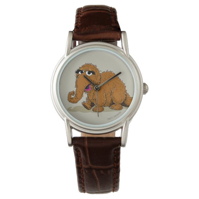 Vintager Snuffleupagus Armbanduhr (Vorderseite)
