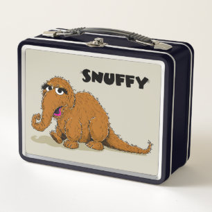 Vintager Snuffleupagus Metall Brotdose
