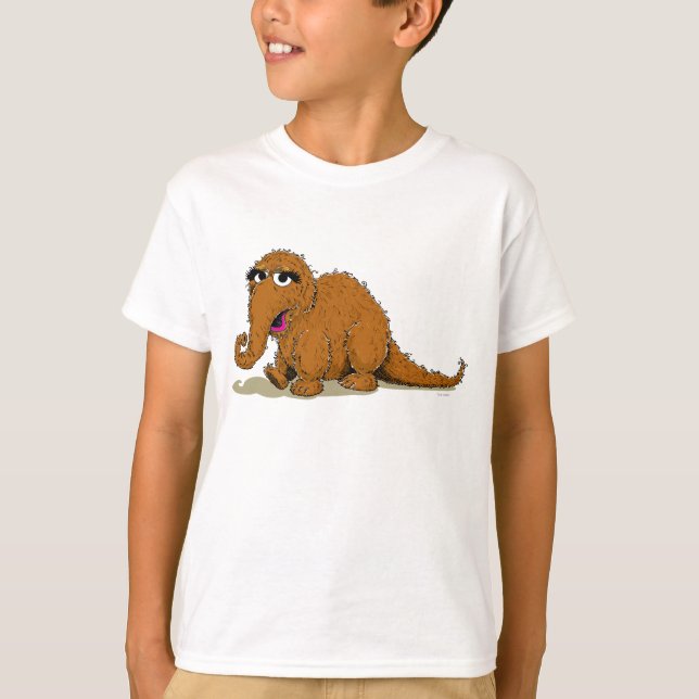 Vintager Snuffleupagus T-Shirt (Vorderseite)