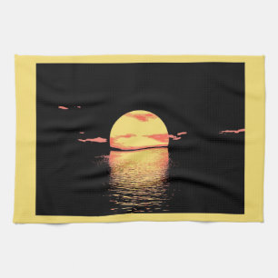 Vintager Sonnenuntergang - Küchentücher