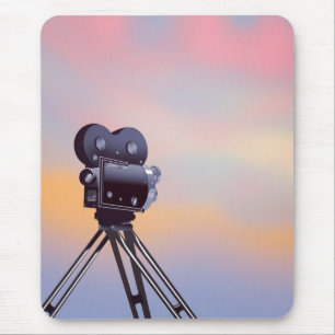 Vintager Sonnenuntergang Mousepad