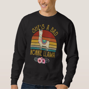 Vintager Sonnenuntergang: Sie ist eine schlechte M Sweatshirt