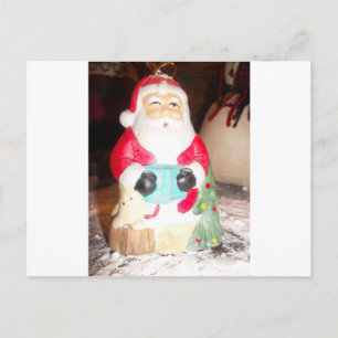 Vintager Spaß Weihnachten mit Schneekunst