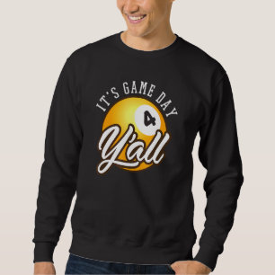 Vintager Sport - The Game Day Yall - Billiard Fan Sweatshirt