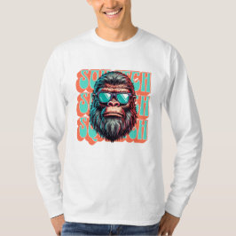 Vintager Squatch Retro Style Comic Pop Art T-Shirt