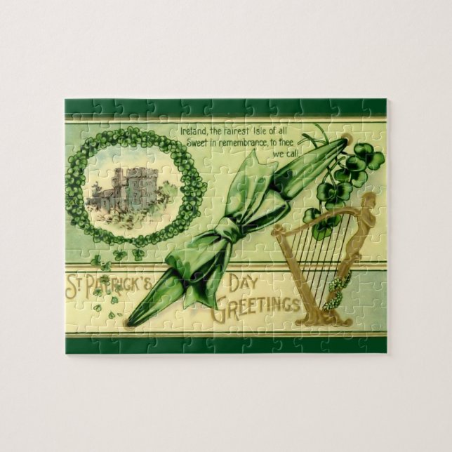 Vintager St Patrick Tag (Horizontal)