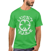 Vintager St. Patrick's Day Lucky Charm T - Shirt