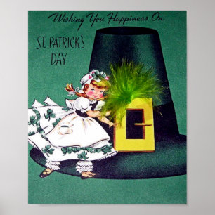 Vintager St. Patrick's Day Poster