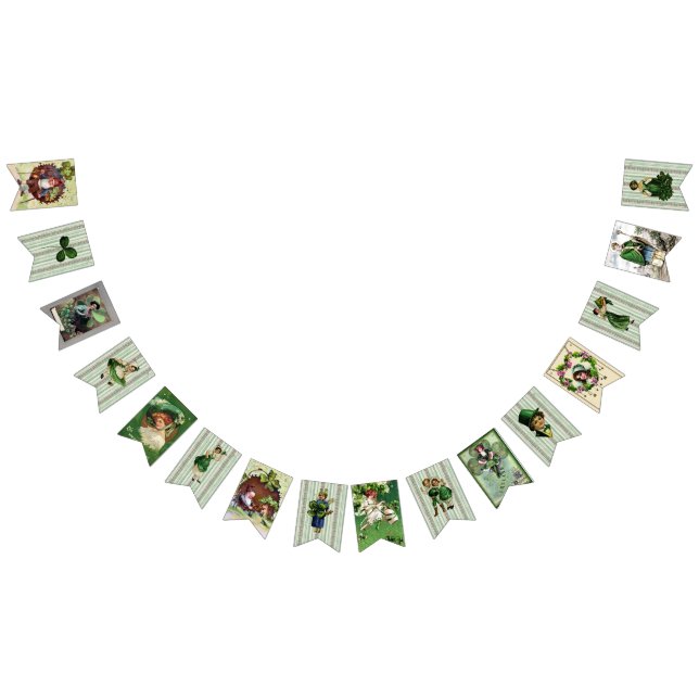 Vintager St. Patrick's Day Wimpelkette (Alle)