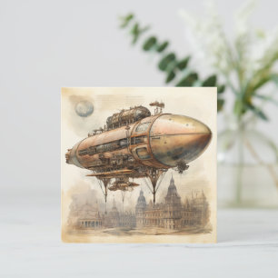 Vintager Steampunk Zeppelin (12)
