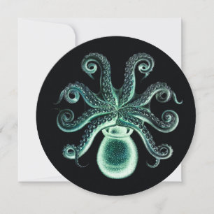 Vintager Steampunkotopus - Aquamarin