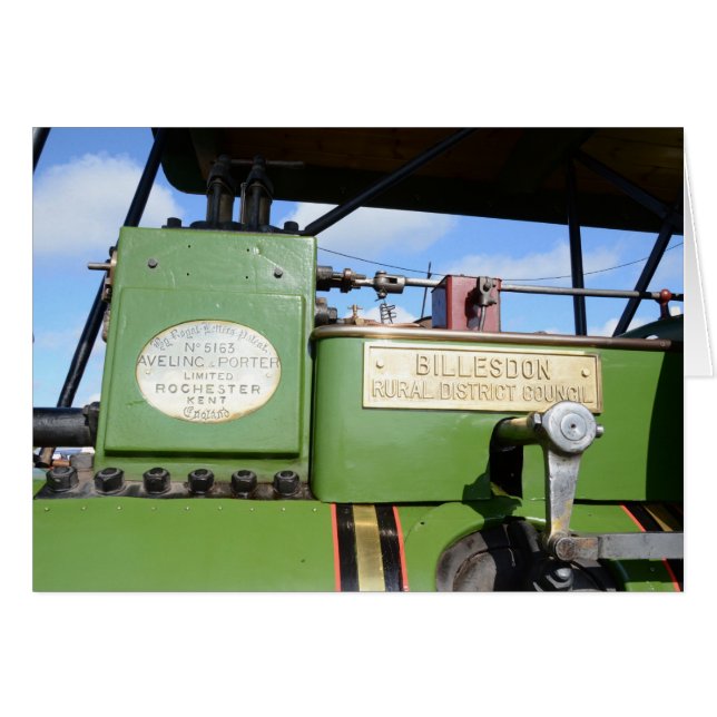 Vintager Steamroller (Vorderseite (Horizontal))