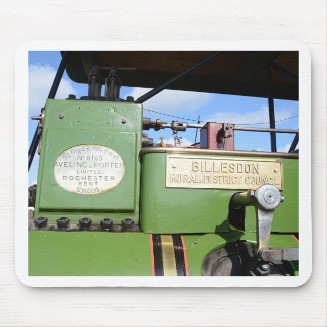 Vintager Steamroller Mousepad (Vorne)