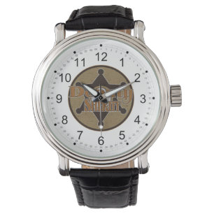 Vintager Stellvertreter des Polizeichefs Armbanduhr
