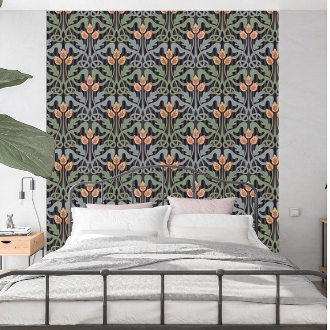 Vintager Stil Art Nouveau Tapete (Von Creator hochgeladen)