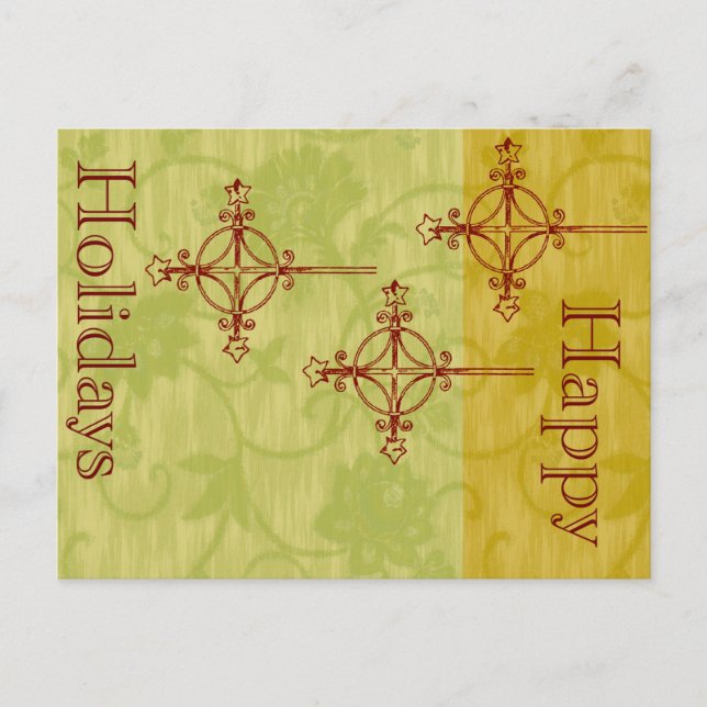 Vintager Stil der 70er Postkarte (Vorderseite)