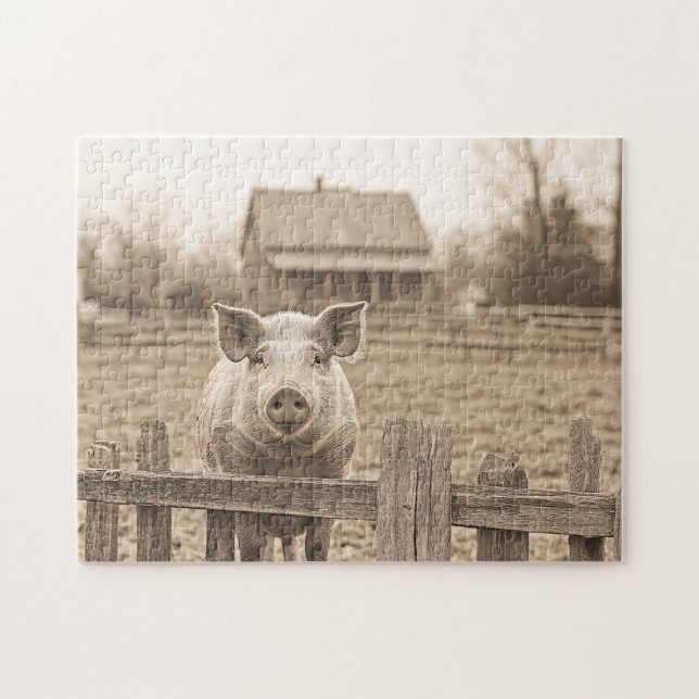 Vintager Stil der Farm (Horizontal)