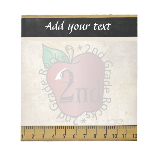 Vintager Stil des 2. Notizblock (Vorderseite)
