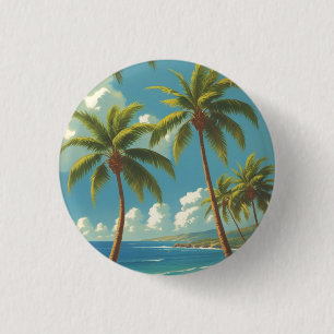 Vintager Stil Hawaii Reise Aloha Von Hawaii Button