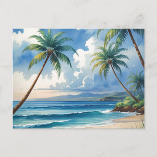 Vintager Stil Hawaii Reise Aloha Von Hawaii Feiertagspostkarte