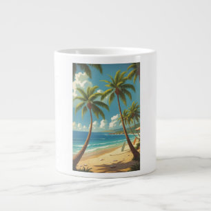 Vintager Stil Hawaii Reise Aloha Von Hawaii Jumbo-Tasse