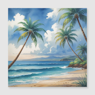 Vintager Stil Hawaii Reise Aloha Von Hawaii Magnetkarte