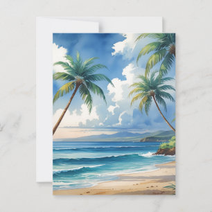 Vintager Stil Hawaii Reise Aloha Von Hawaii Postkarte