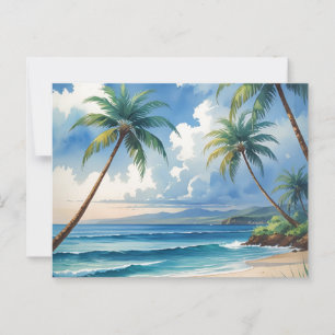 Vintager Stil Hawaii Reise Aloha Von Hawaii Postkarte