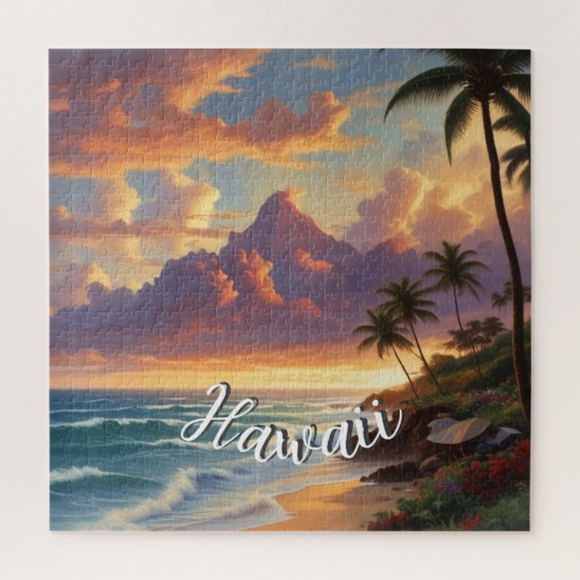 Vintager Stil Hawaiian Travel Honolulu Mittelpazif (Vertikal)