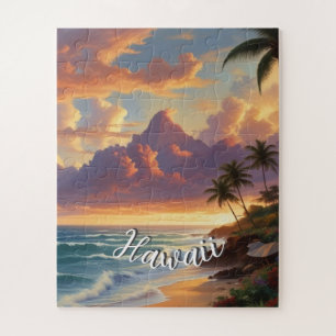 Vintager Stil Hawaiian Travel Honolulu Mittelpazif