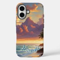 Vintager Stil Hawaiian Travel Honolulu Mittelpazif