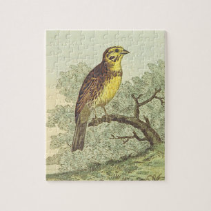 Vintager Stil, Perched Bird Puzzle