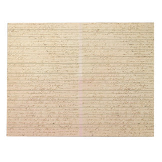 Vintager Stil, Schlichte Junk Journal-Seiten, gesä Notizblock