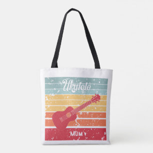 Vintager Stil Ukulele Tote Tasche