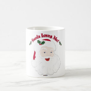 Vintager Stil Weihnachtsmann Lieben! Kaffeetasse