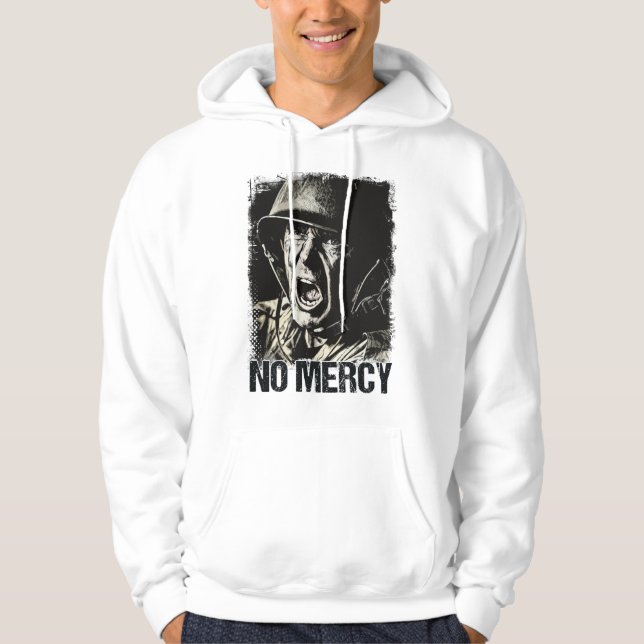 Vintager Stilsoldat in Kriegsgeschichte Hoodie (Vorderseite)