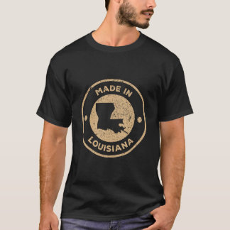 Vintager Stolz in Louisiana Alte Briefmarke Christ T-Shirt