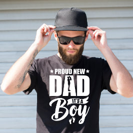 Vintager Stolz neuer Papa - Das ist ein Junge| New T-Shirt