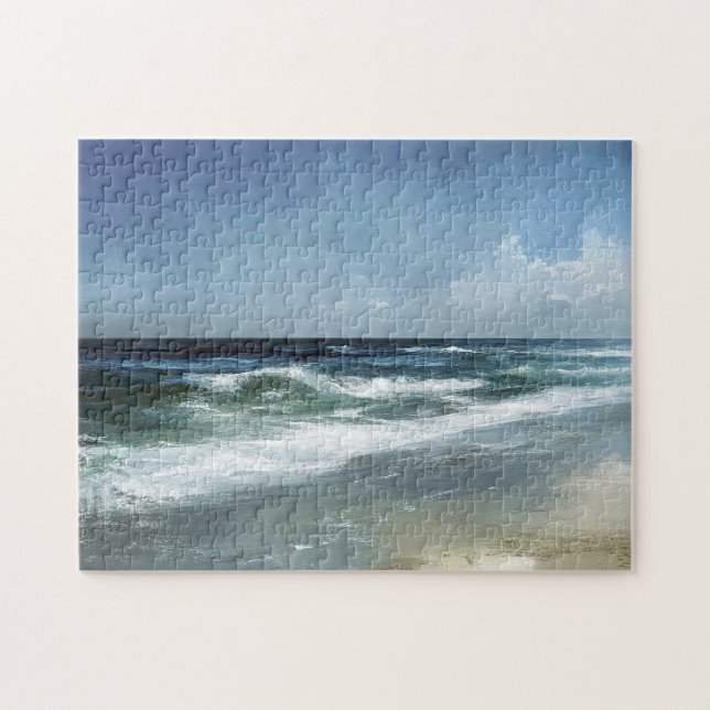 Vintager Strand Landschaftlich Landschaft (Horizontal)