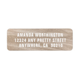 Vintager Strand Sand Hochzeitsplatz